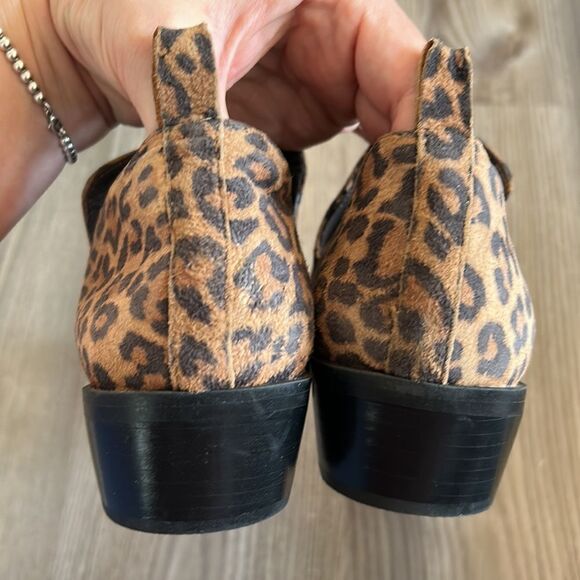 NWOT ZIGI NY ARTISAN LEOPARD ADAL POINTED TOE LOAFER SIZE 10 - Picture 8 of 11
